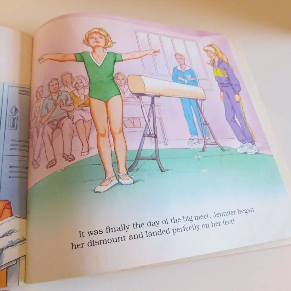 BARBIE Best Friends Paperback [GYMNASTICS]